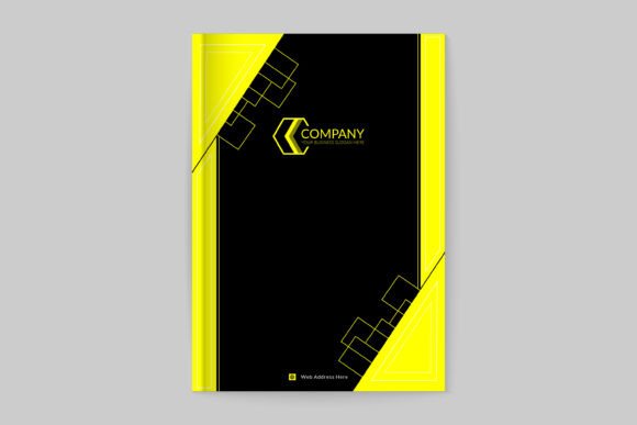 Book Cover Professional Business: Yellow Branding