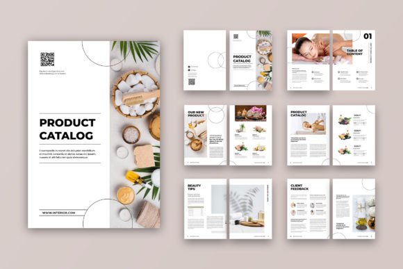 Catalog Scrub Therapist Product: A Modern Template for Professional Catalogs