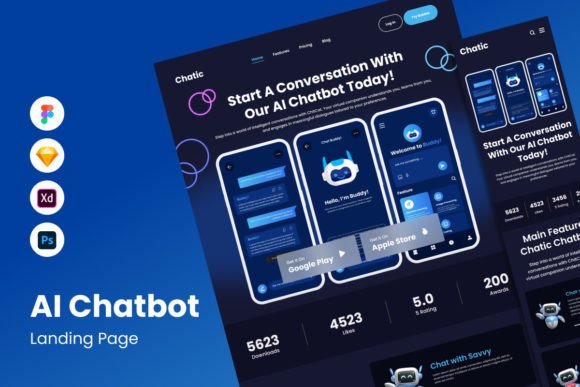 Chatic AI Chatbot Landing Page V2: Elevate Your Brand's Digital Front Door
