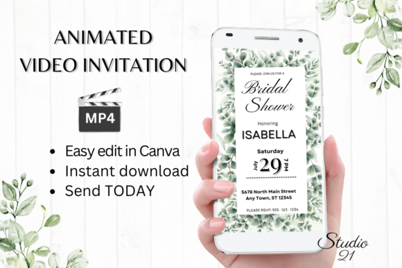 Classic Bridal Shower Invite W4400: A Guide to Digital Elegance