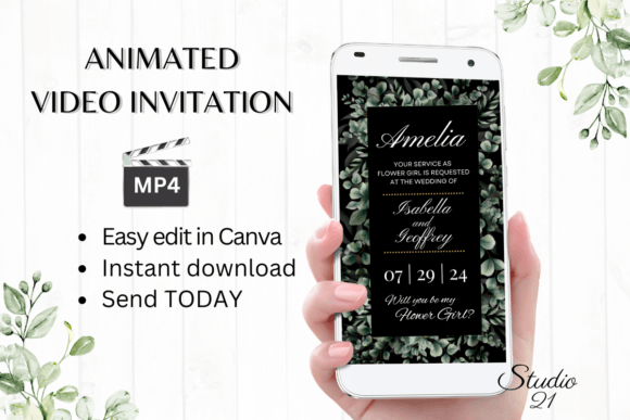 Classic Flower Girl Proposal W3401FG: A Font Guide for Creators