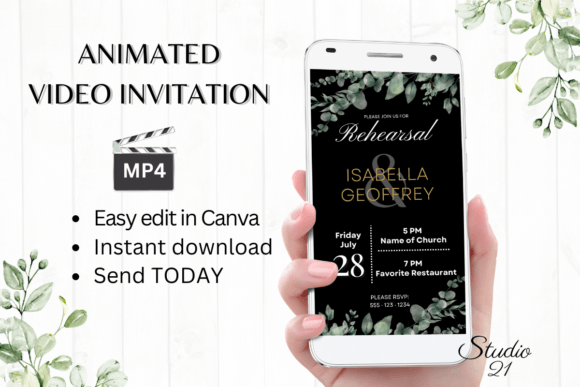 Classic Rehearsal Dinner Invite W7403: Your Fast Track to a Memorable Event