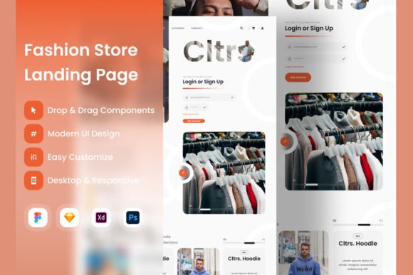 Cultures: A Dynamic Landing Page for Modern Fashion