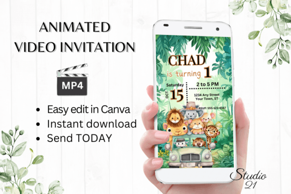 Effortless Celebrations: The Modern Digital Child Birthday Invitation
