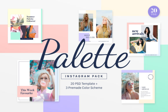 Instagram Pack - Palette: Elevate Your Social Media Presence