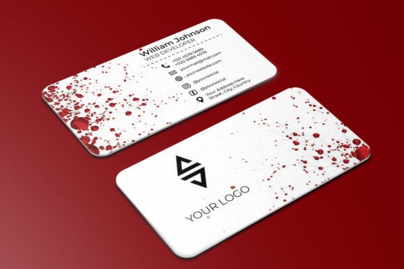 Master Professional Branding with the Abstract Business Card Design Template
