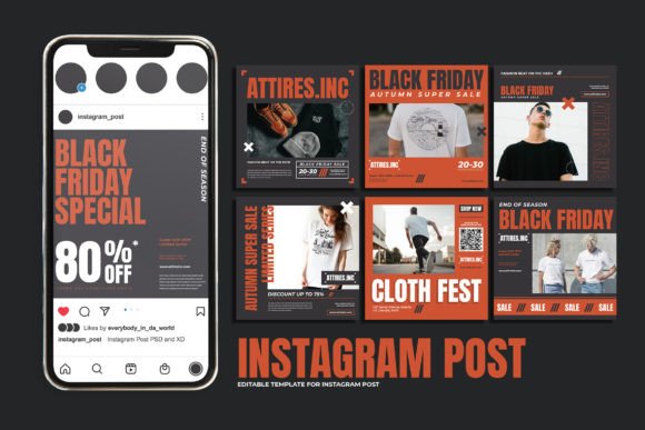 Master Your Black Friday Campaign with These Instagram Templates