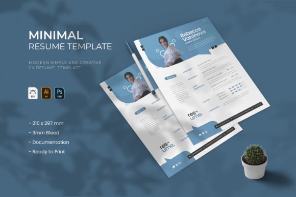 Minimal - Resume: A Clean Template to Land Your Next Role