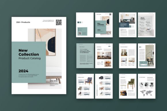 Modern Catalog Design: The House Furniture Product Template