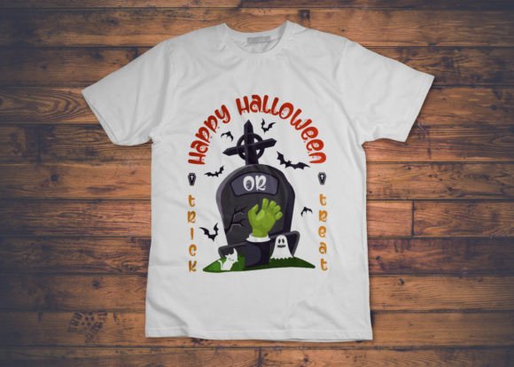 Spooky Season Style: Your Halloween Trick or Treat Tshirt Design