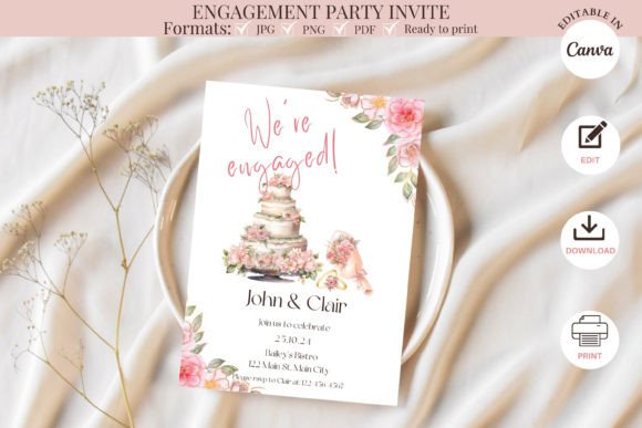 Streamline Your Celebration: The Ultimate Engagement Party Invitation Template