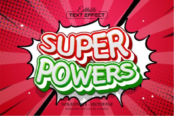Super Power Pop Art Comic Text Effect for Bold Visuals