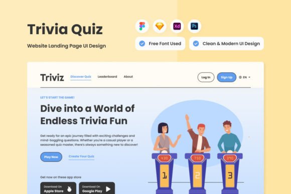 Triviz: Modernizing Interactive Quizzes with This Template