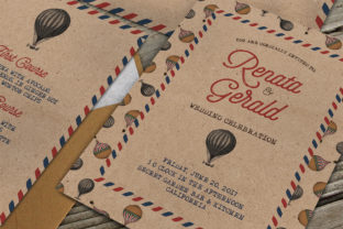 Vintage Travel Wedding Suite: A Complete Design Package
